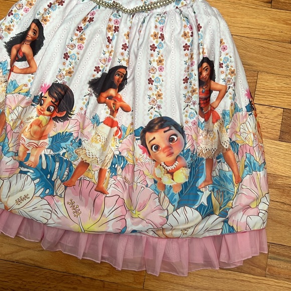 Kids Boutique Moana Dress - Picture 2 of 8